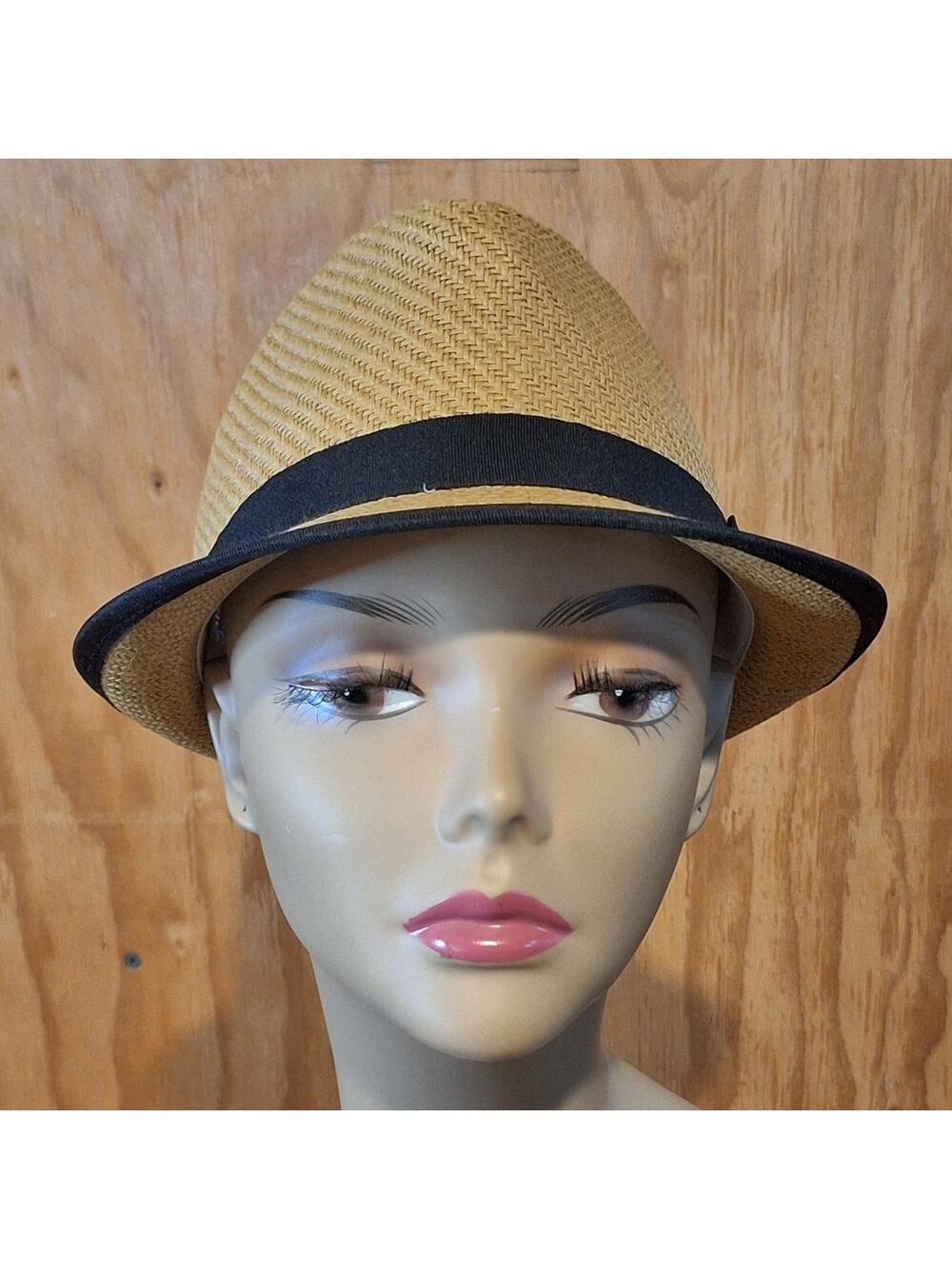 Cappelli 100% Paper Fedora One Size 22" Circumference Beach Sun Spring Summer